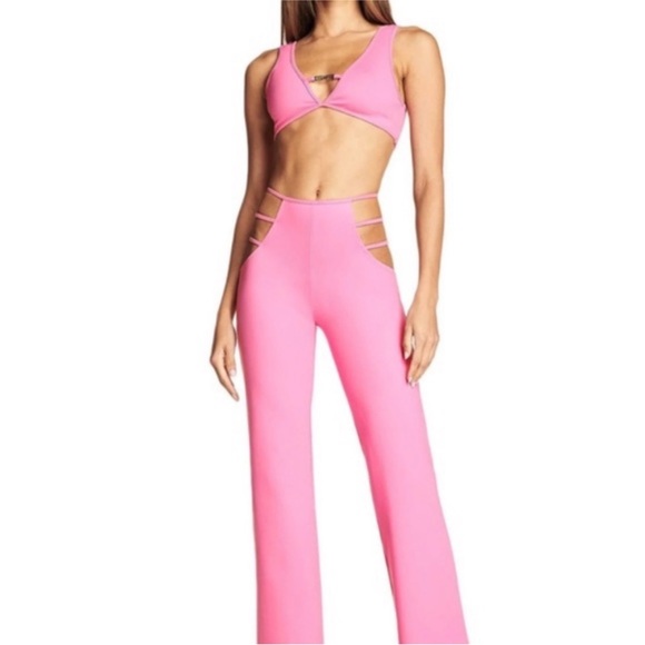 I.AM.GIA Lucid Set Top & Pants (M) in Barbie Pink - Picture 2 of 3